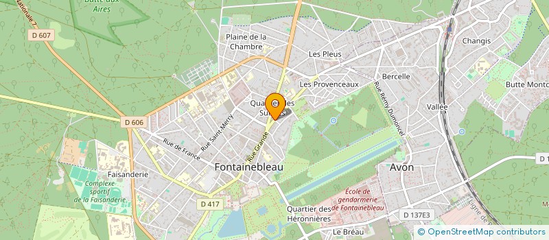 localisation de l'entreprise VIDEO SAT SERVICE à FONTAINEBLEAU