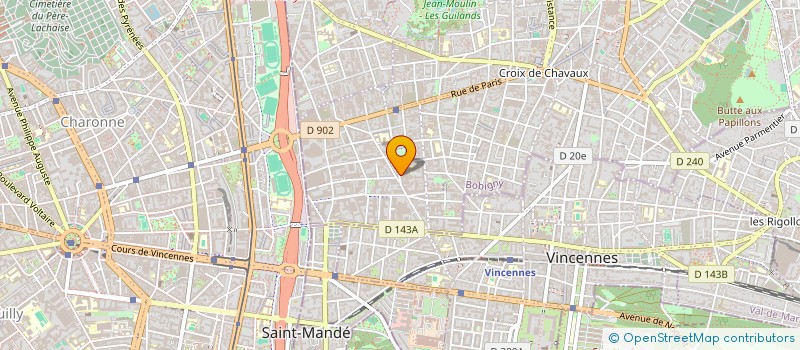 localisation de l'entreprise VIDEO SCOPER FRANCE à MONTREUIL