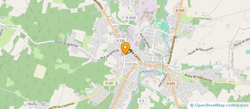 localisation de l'entreprise VIDEO SERVICE DIFFUSION FRANCE à CASTELJALOUX