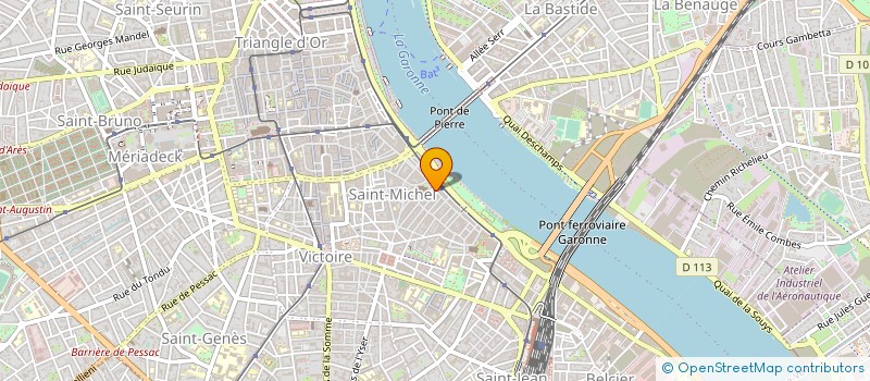 localisation de l'entreprise VIDEO SERVICE DISTRIBUTION SARL  BORDEAUX