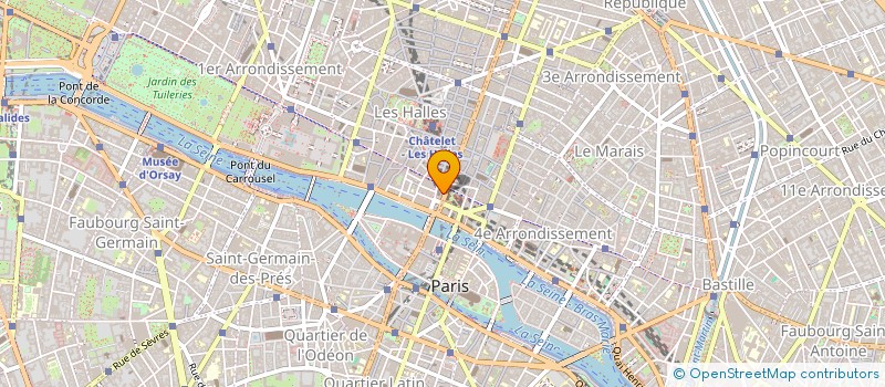 localisation de l'entreprise VIDEO SERVICE INTERNATIONAL à PARIS