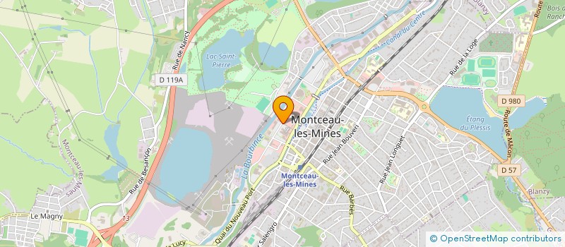 localisation de l'entreprise VIDEO SERVICES à MONTCEAU LES MINES