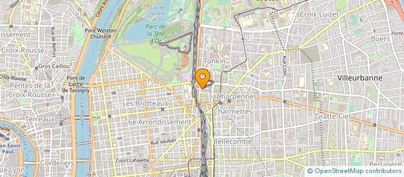 localisation de l'entreprise VIDEO SET PRODUCTION  VILLEURBANNE