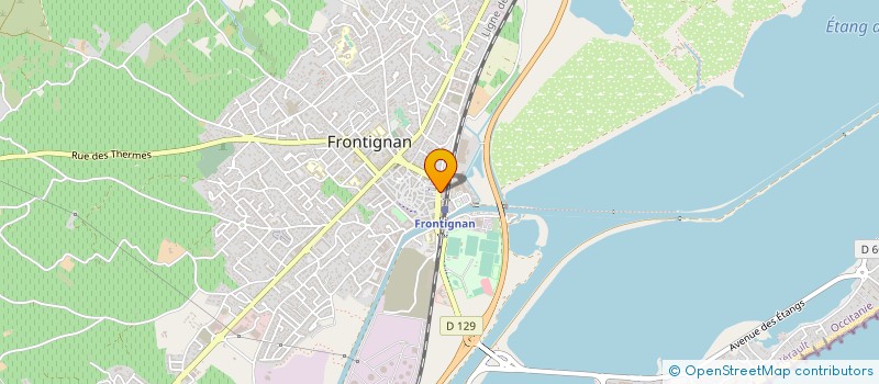 localisation de l'entreprise VIDEO SIM à FRONTIGNAN