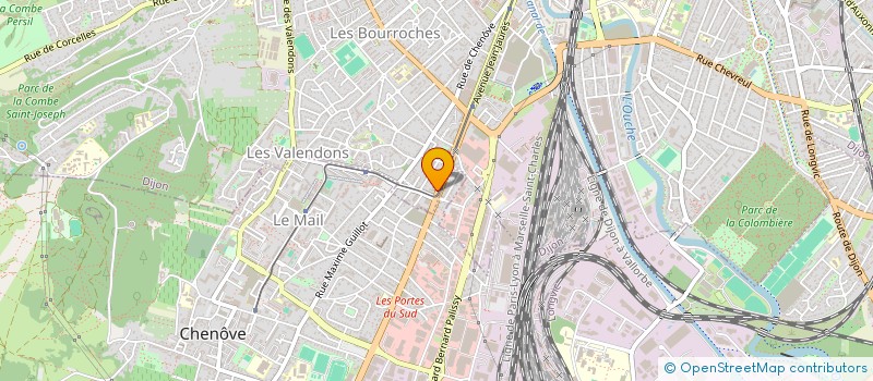 localisation de l'entreprise VIDEO STAR à DIJON