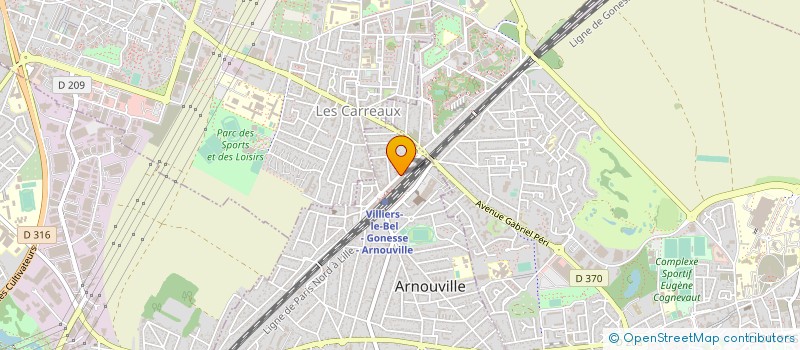 localisation de l'entreprise VIDEO STAR DIFFUSION à ARNOUVILLE