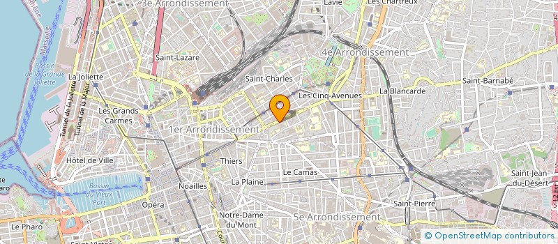 localisation de l'entreprise VIDEO STAR QUATRE à MARSEILLE