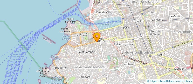 localisation de l'entreprise VIDEO STORE à MARSEILLE