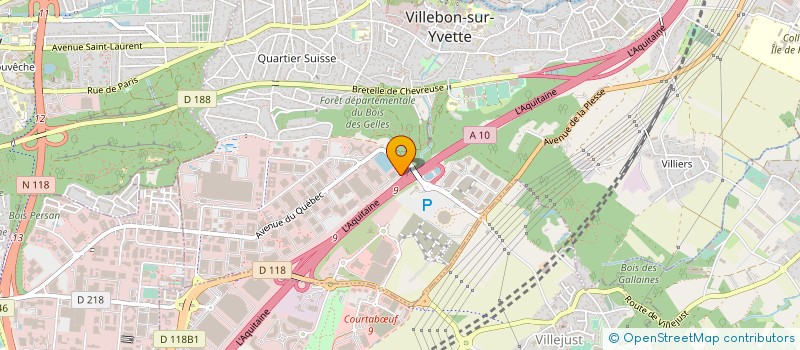 localisation de l'entreprise VIDEO SYNERGIE à VILLEBON-SUR-YVETTE