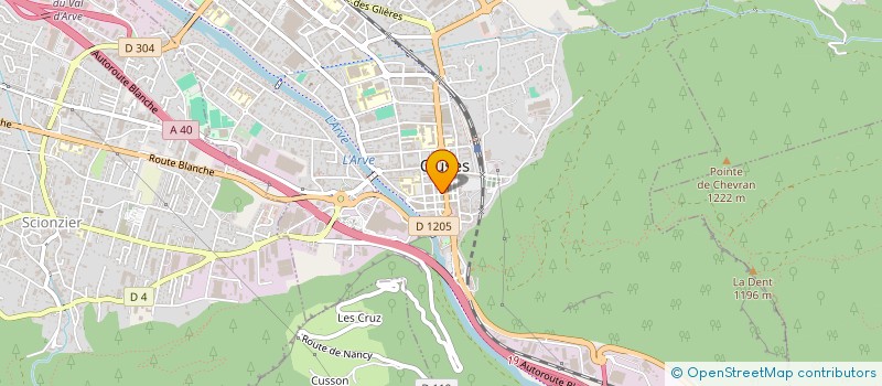 localisation de l'entreprise VIDEO TECHNIQUE SERVICE  SAMOENS