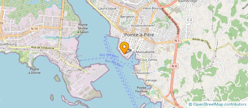 localisation de l'entreprise VIDEO TOP à POINTE-A-PITRE