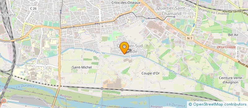 localisation de l'entreprise VIDEO TRANSFERT  AVIGNON