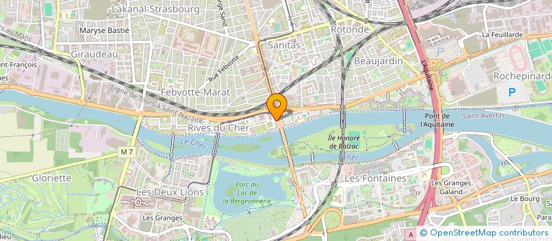 localisation de l'entreprise VIDEO TROPIC  TOURS