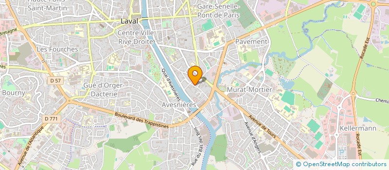localisation de l'entreprise VIDEO TWENTY à LAVAL
