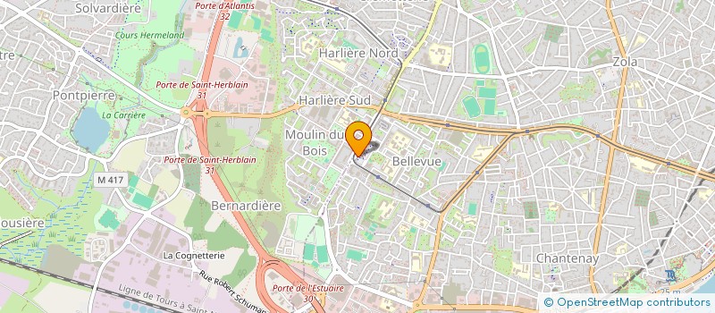 localisation de l'entreprise VIDEO VAN ASSOCIES à NANTES