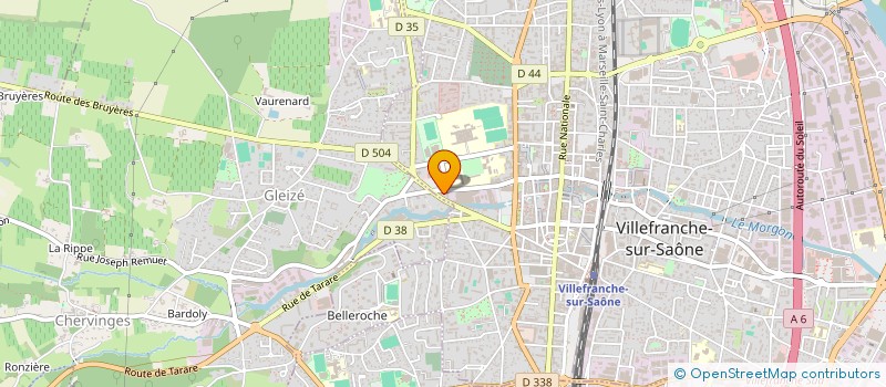 localisation de l'entreprise VIDEOBEES à VILLEFRANCHE-SUR-SAONE