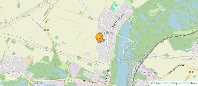 localisation de l'entreprise VIDEOBOURSE  VERT-LE-PETIT