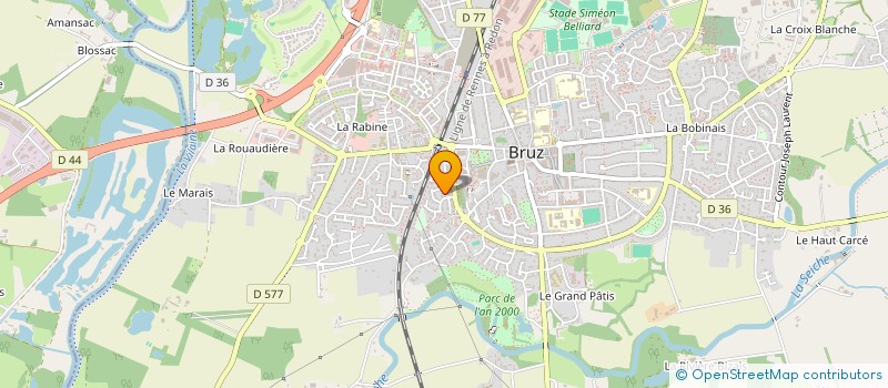 localisation de l'entreprise VIDEOCENTRE DE BRETAGNE à BRUZ