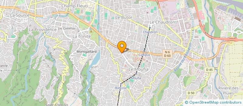 localisation de l'entreprise VIDEODRIVE à SAINT-DENIS