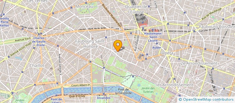 localisation de l'entreprise VIDEOGRAMME DE L ELYSEES  PARIS