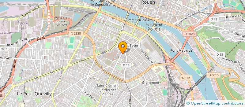 localisation de l'entreprise VIDEOHMS à ROUEN