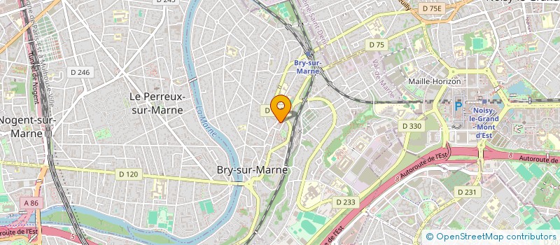 localisation de l'entreprise VIDEOLAND PLUS à BRY-SUR-MARNE