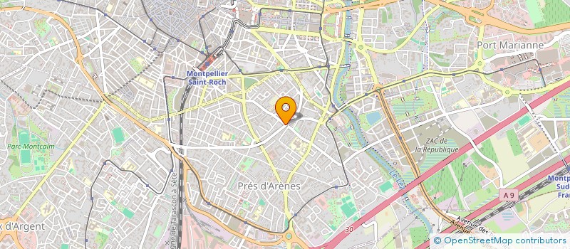 localisation de l'entreprise VIDEOMAN à MONTPELLIER