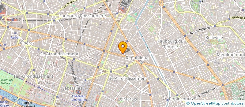 localisation de l'entreprise VIDEOMARK à PARIS