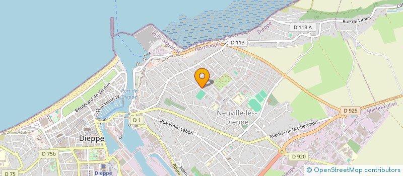 localisation de l'entreprise VIDEOMATIC à DIEPPE