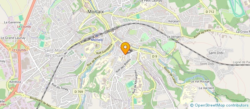 localisation de l'entreprise VIDEOMAX 2000 à BREST