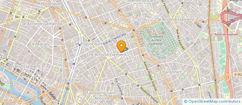 localisation de l'entreprise VIDEOPHIL  PARIS