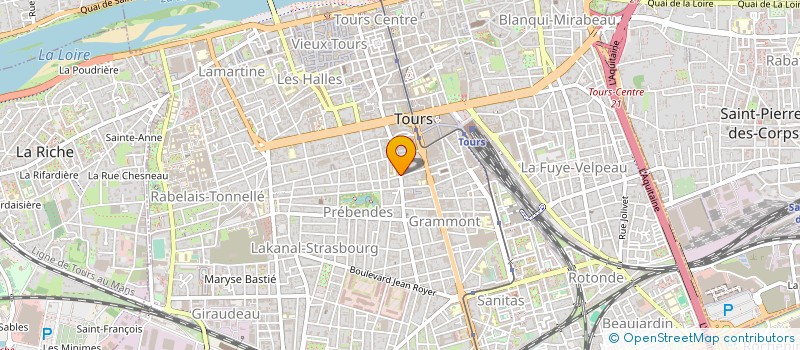 localisation de l'entreprise VIDEOPOLY à TOURS
