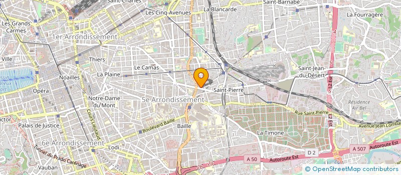localisation de l'entreprise VIDEOPRO à MARSEILLE