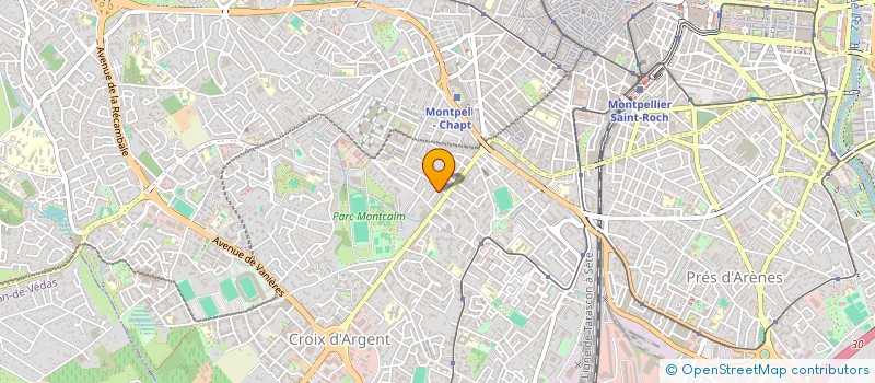 localisation de l'entreprise VIDEOSCOPE à MONTPELLIER