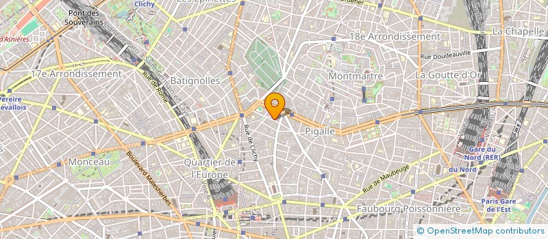 localisation de l'entreprise VIDEOSPOT  PARIS