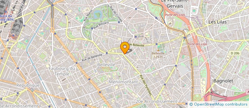 localisation de l'entreprise VIDEOTE à PARIS