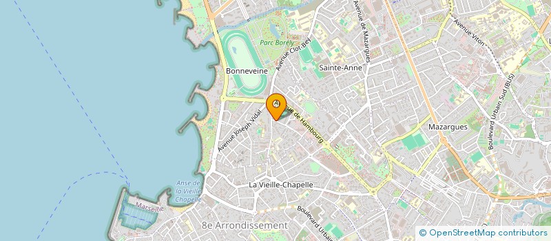 localisation de l'entreprise VIDEOTECH à MARSEILLE