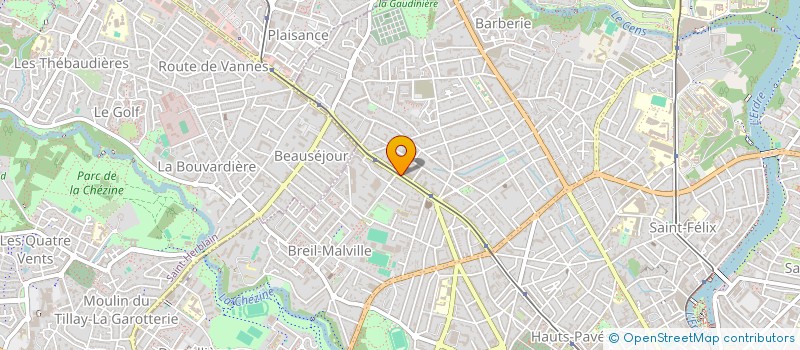 localisation de l'entreprise VIDEOTEL 44 PROMO DEVEL VIDEO à NANTES