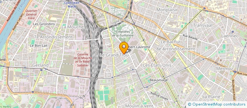 localisation de l'entreprise VIDEOTEX CONSEIL DEVELOPPEMENT à LYON