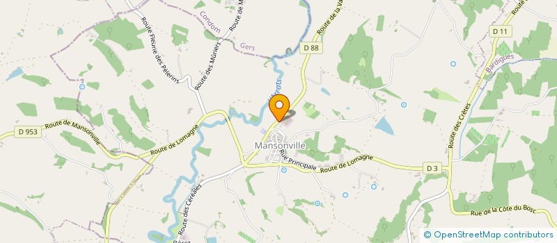 localisation de l'entreprise VIDES GRENIERS MANSONVILLE  MANSONVILLE