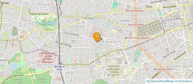 localisation de l'entreprise VIDHAU  BORDEAUX