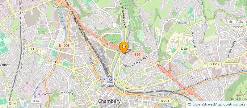 localisation de l'entreprise VIDI à CHAMBERY