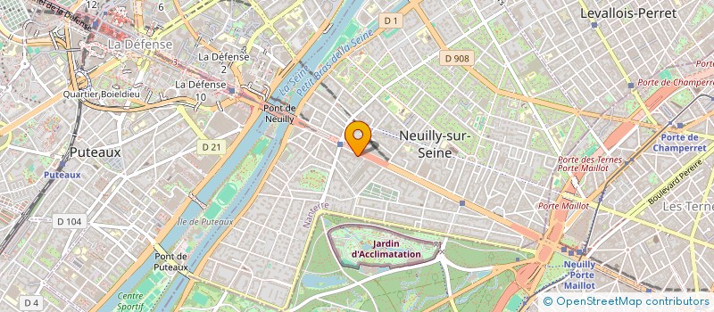 localisation de l'entreprise VIDI FINANCEMENT  NEUILLY-SUR-SEINE