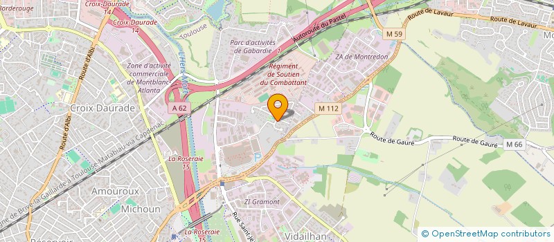 localisation de l'entreprise VIDIAN à TOULOUSE