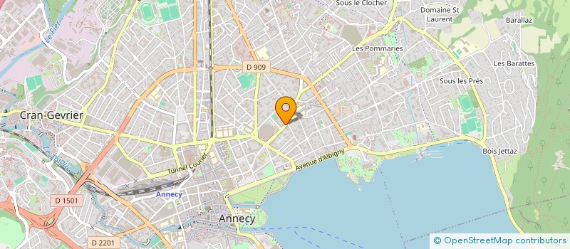 localisation de l'entreprise VIDIMUS  ANNECY