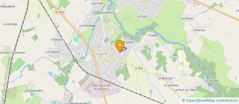 localisation de l'entreprise VIDJAS DA LUCIA  CUGAND