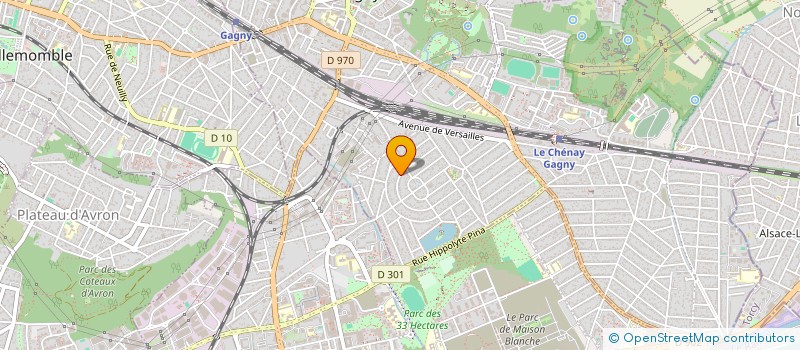 localisation de l'entreprise VIDJEY GROUP  GAGNY