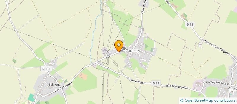 localisation de l'entreprise VIDO  CAULLERY