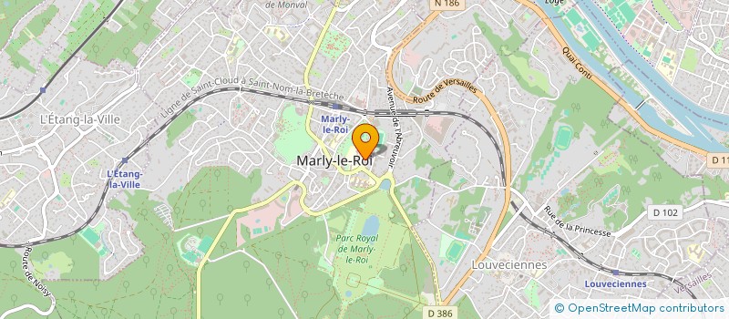 localisation de l'entreprise VIDP  MARLY-LE-ROI