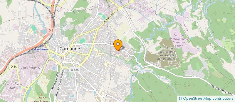 localisation de l'entreprise VIDY DRIVE  GARDANNE